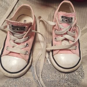 Pink converse